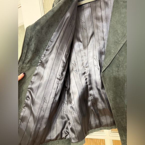 Vintage Dennis Basso Suede Leather Jacket – Women’s XS oversized - Picture 12 of 14